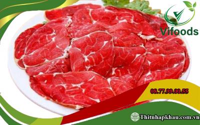 Thịt bắp bò cắt lát